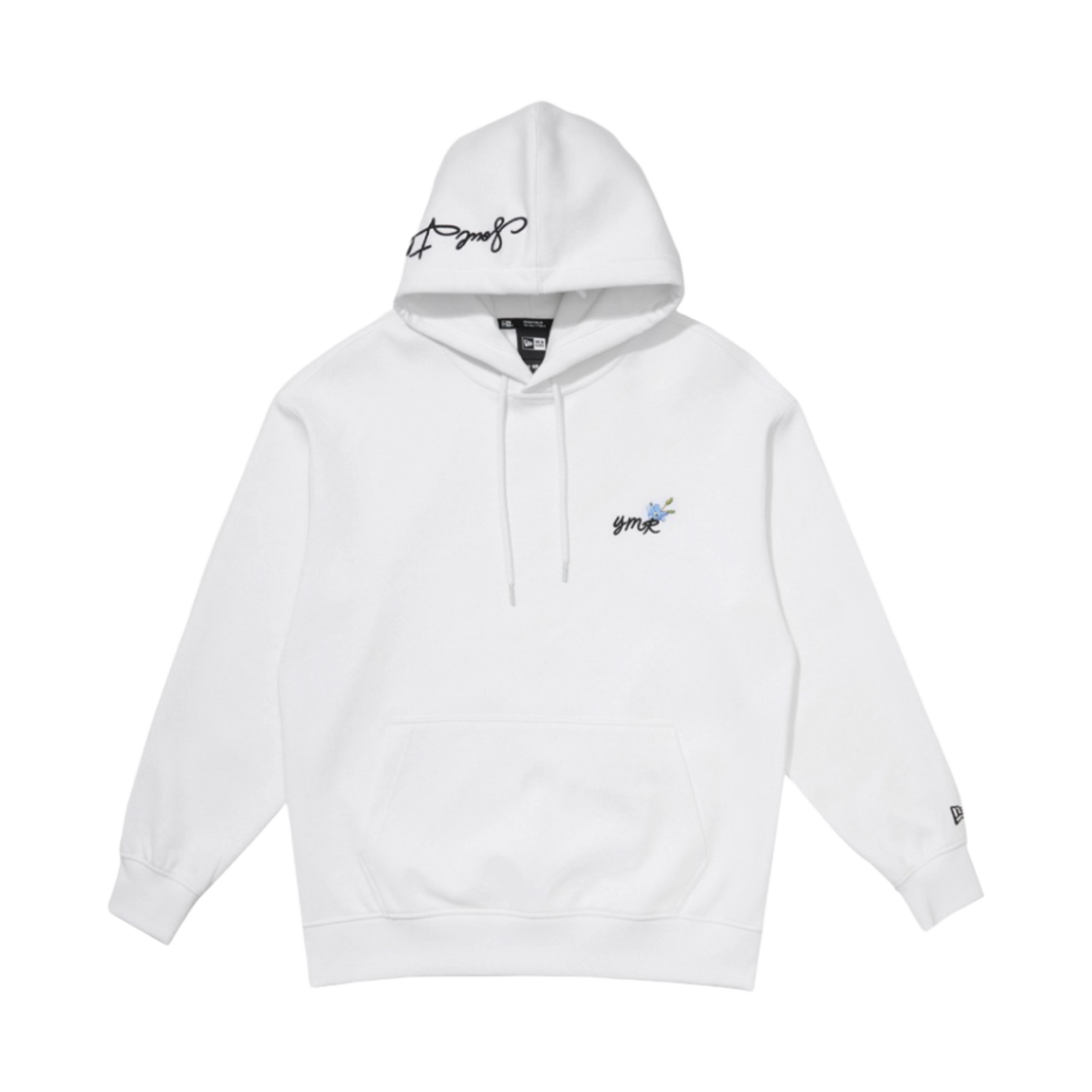 뉴에라 x 윤미래 소울 플라워 후드 화이트(New Era x Yoonmirae Soul Flower Hoodie White)