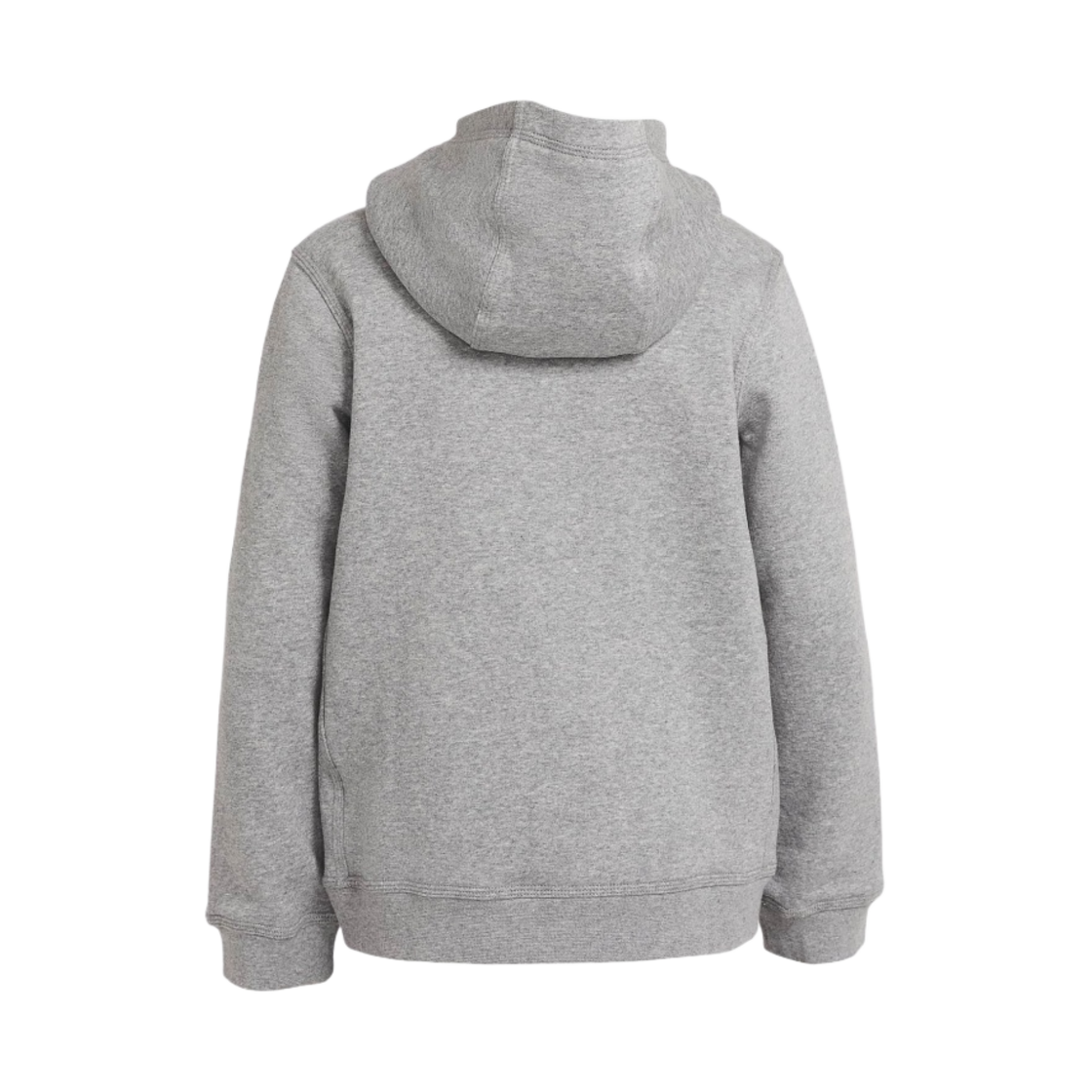 (키즈) 나이키 NSW 클럽 풀오버 후드 카본 헤더((Kids) Nike NSW Club Pullover Hoodie Carbon Heather) - 2