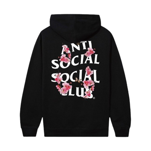 TI25A0700662 Anti Social Social Club Kkotch Usa Made Hoodie Black