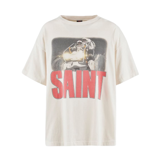 YS8-0000-C20 SAINT Mxxxxxx x Freedom S/S T-Shirt White - 24SS