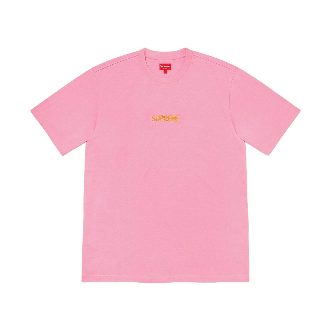 슈프림 불리온 로고 숏슬리브 탑 핑크 - 20FW(Supreme Bullion Logo S/S Top Pink - 20FW)