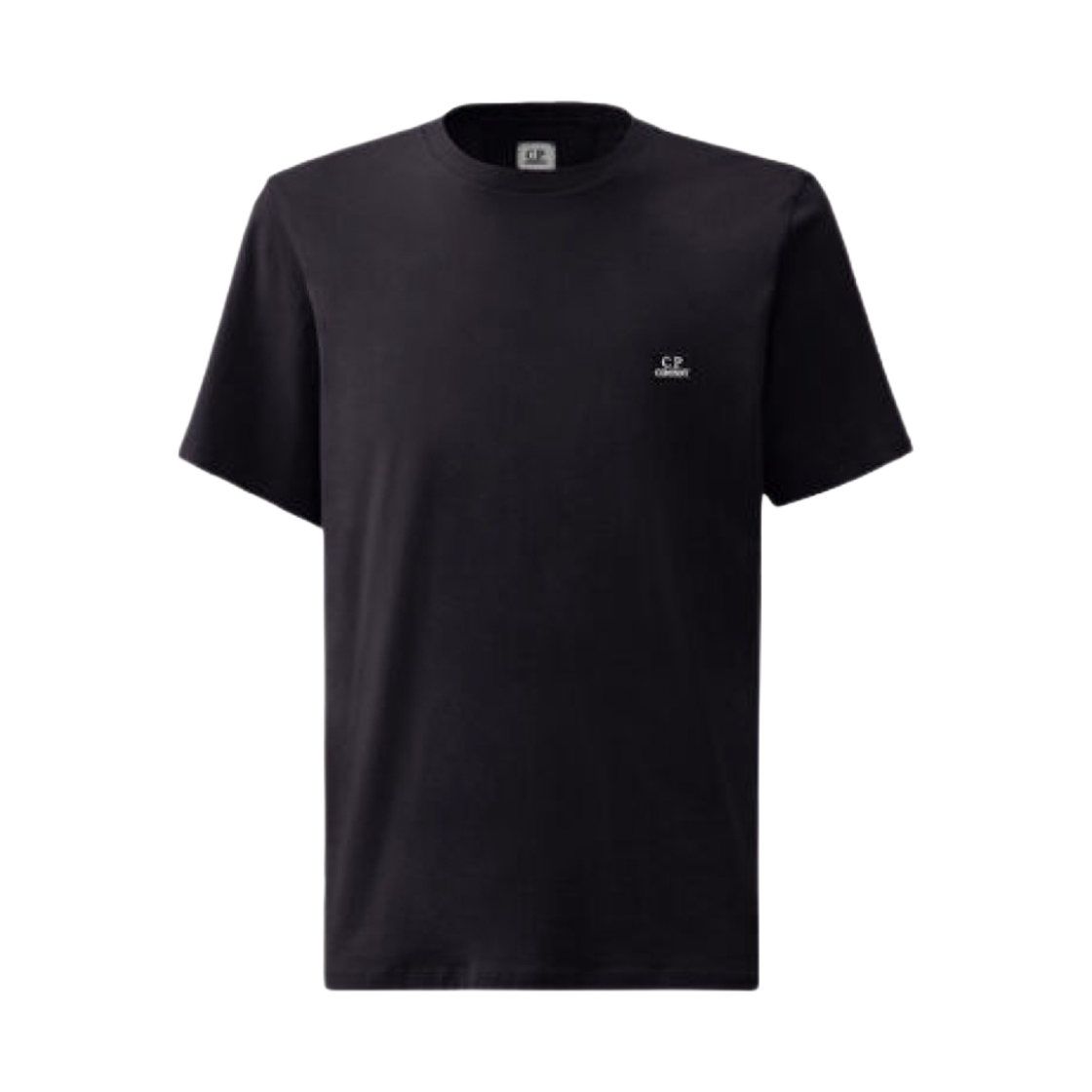 C.P. 컴퍼니 30/1 져지 로고 티셔츠 토탈 이클립스 블루 - 24SS(C.P. Company 30/1 Jersey Logo T-Shirt Total Eclipse Blue - 24SS)