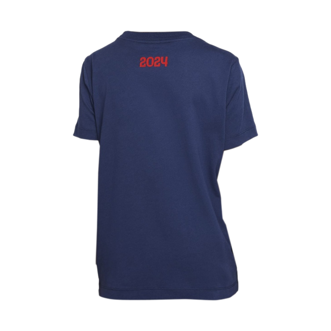 (키즈) 나이키 파리 생제르맹 어웨이 사커 티셔츠 미드나잇 네이비((Kids) Nike Paris Saint-Germain Away Soccer T-Shirt Midnight Navy) - 2