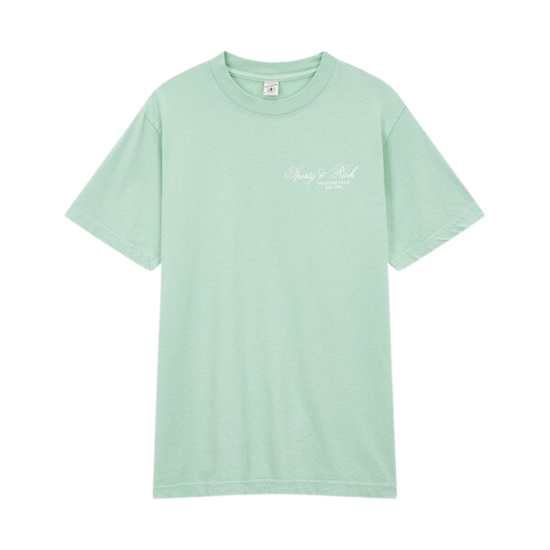 TS863JD Sporty & Rich Cotton Crewneck T-Shirt Green