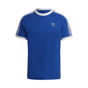 Adidas 3-Stripes T-Shirt Royal Blue White - KR Sizing