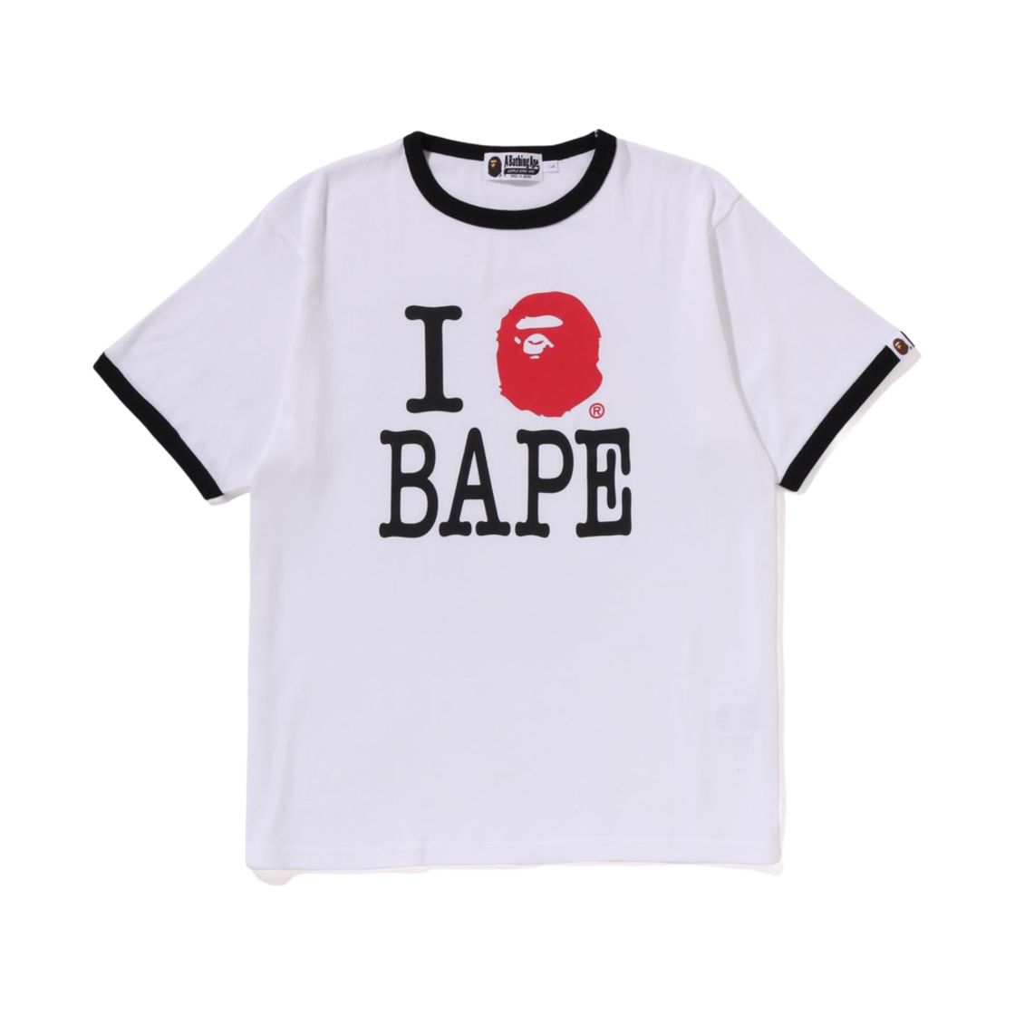 0ZXTEM109002N BAPE I Love BAPE T-Shirt White