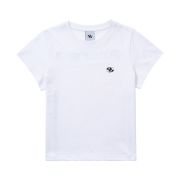Sansan Gear Logo Women T-Shirt White_25SS