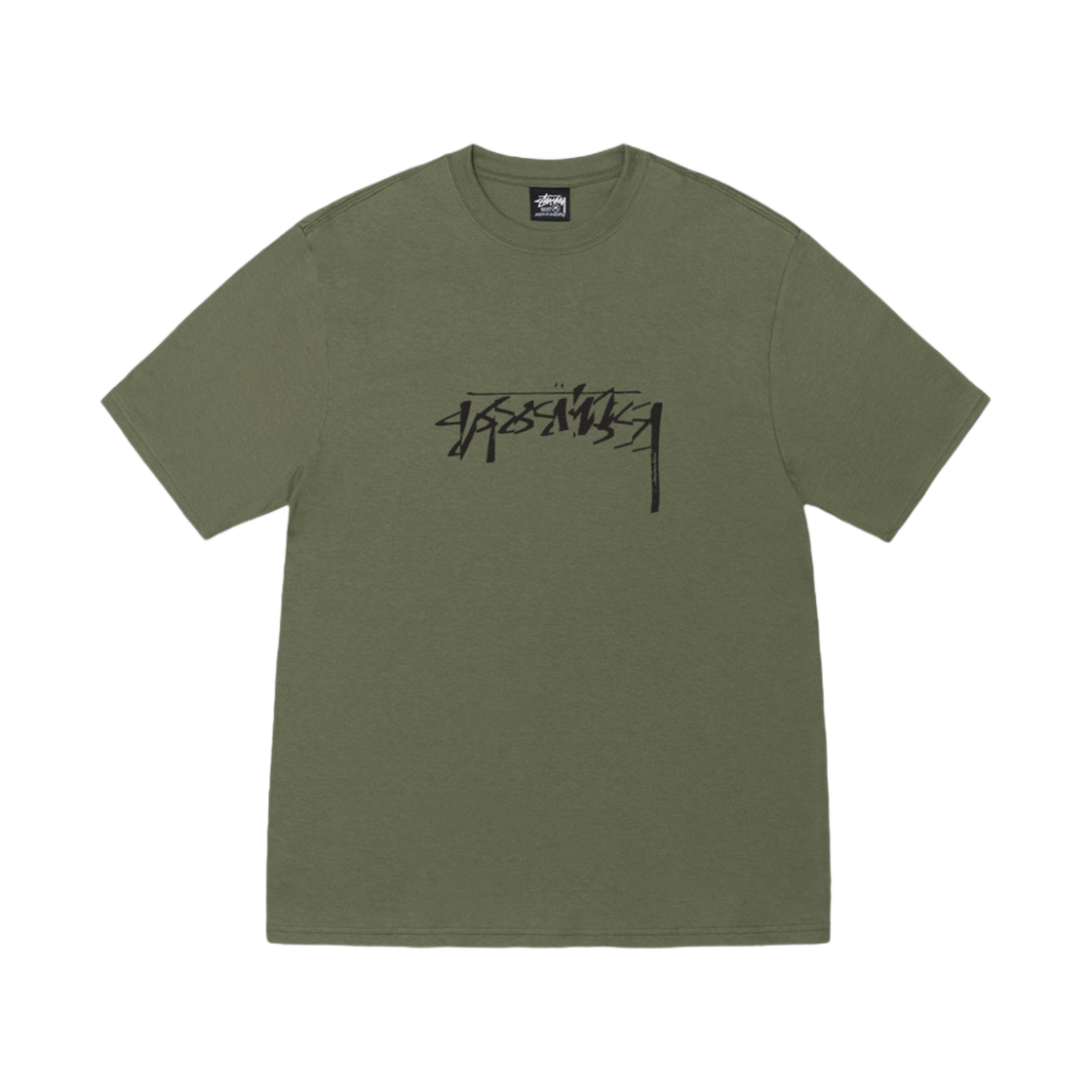 1905131 Stussy Sliced T-Shirt Olive