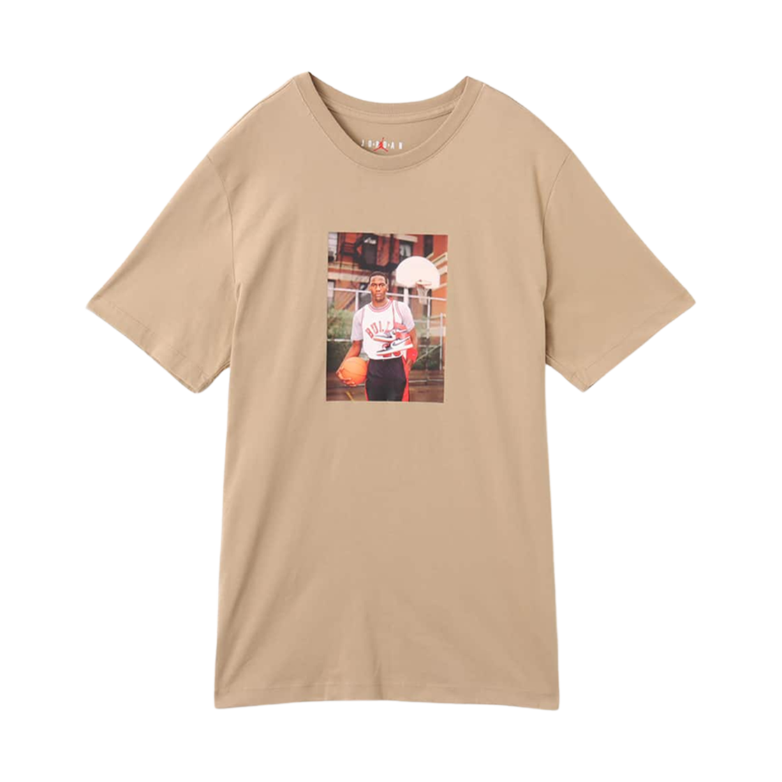 조던 포토 티셔츠 데저트 카모 블랙(Jordan Photo T-Shirt Desert Camo Black) - 1