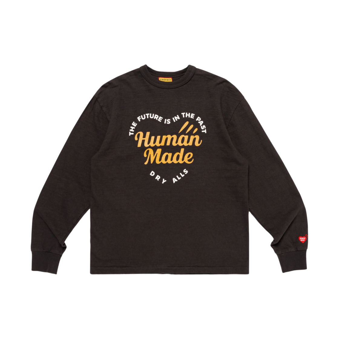 휴먼 메이드 그래픽 롱슬리브 티셔츠 블랙 | Human Made | KREAM