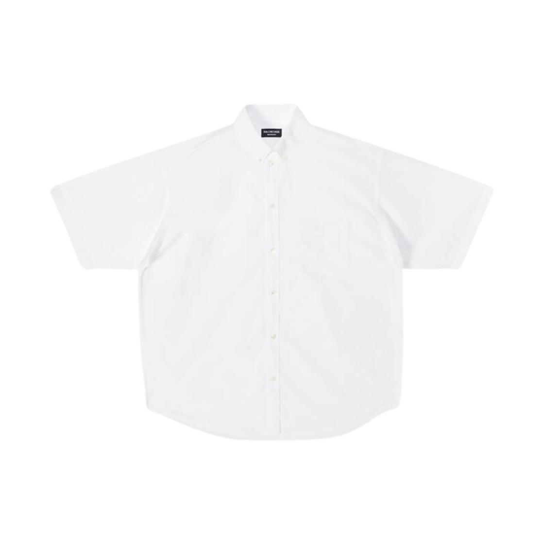 발렌시아가 BB 아이콘 숏슬리브 셔츠 화이트(Balenciaga BB Icon Short Sleeve Shirt White) - 1
