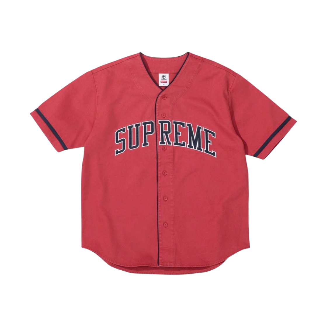 슈프림 x 팀버랜드 베이스볼 저지 레드 - 23SS | Supreme | KREAM