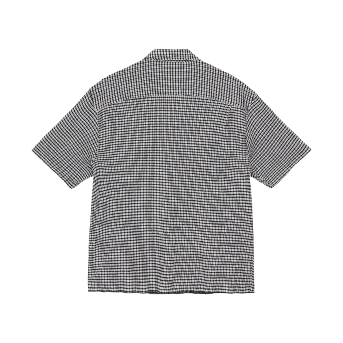 トップス STUSSY CRINKLED CHECK SS SHIRT Crinkled Check SS Shirt – Black | Wovens | Stüssy Japan