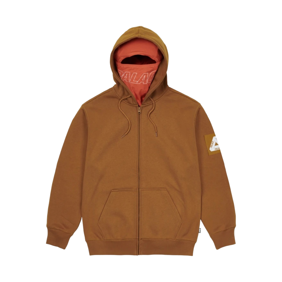 팔라스 페이스마스크 써멀 후드 탄 - 21FW(Palace Facemask Thermal Hood Tan - 21FW) - 1