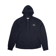 Dada Student Cotton Zip-Up Hoodie Navy