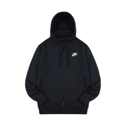 Nike NSW Club Fleece Full Zip Hoodie Black - US/EU