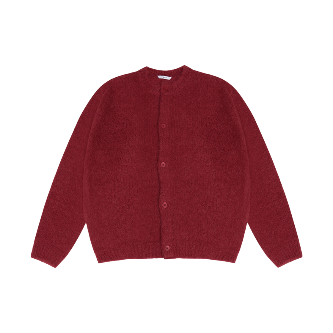 에스티유 모헤어 가디건 레드