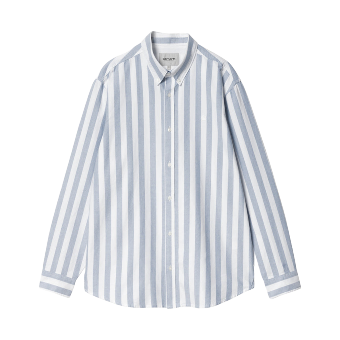 I033027-21T-XX Carhartt WIP Dillion Stripe Shirt Bleach