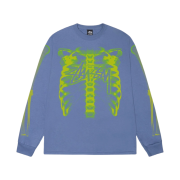 Stussy Rib Cage LS T-Shirt Storm