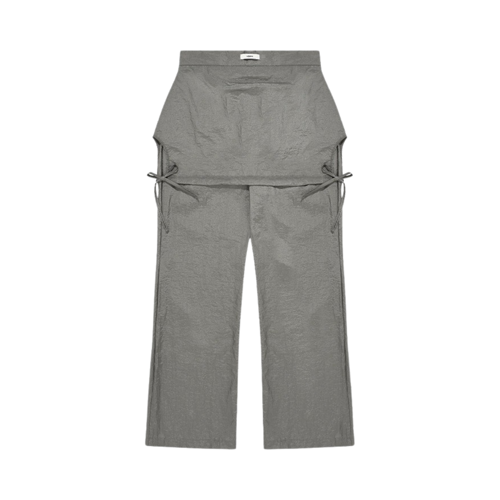 lr_035 Leterie Skirt Layered Pants Grey