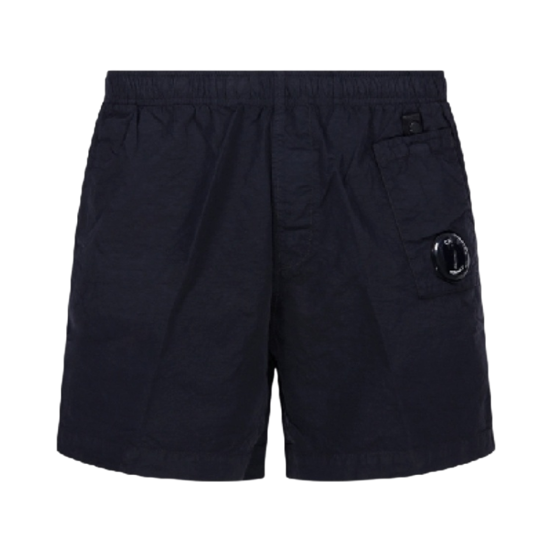 14CMBW006A005991G999 C.P. Company Flatt Nylon Auxiliary Pocket Swim Shorts Black - 23SS