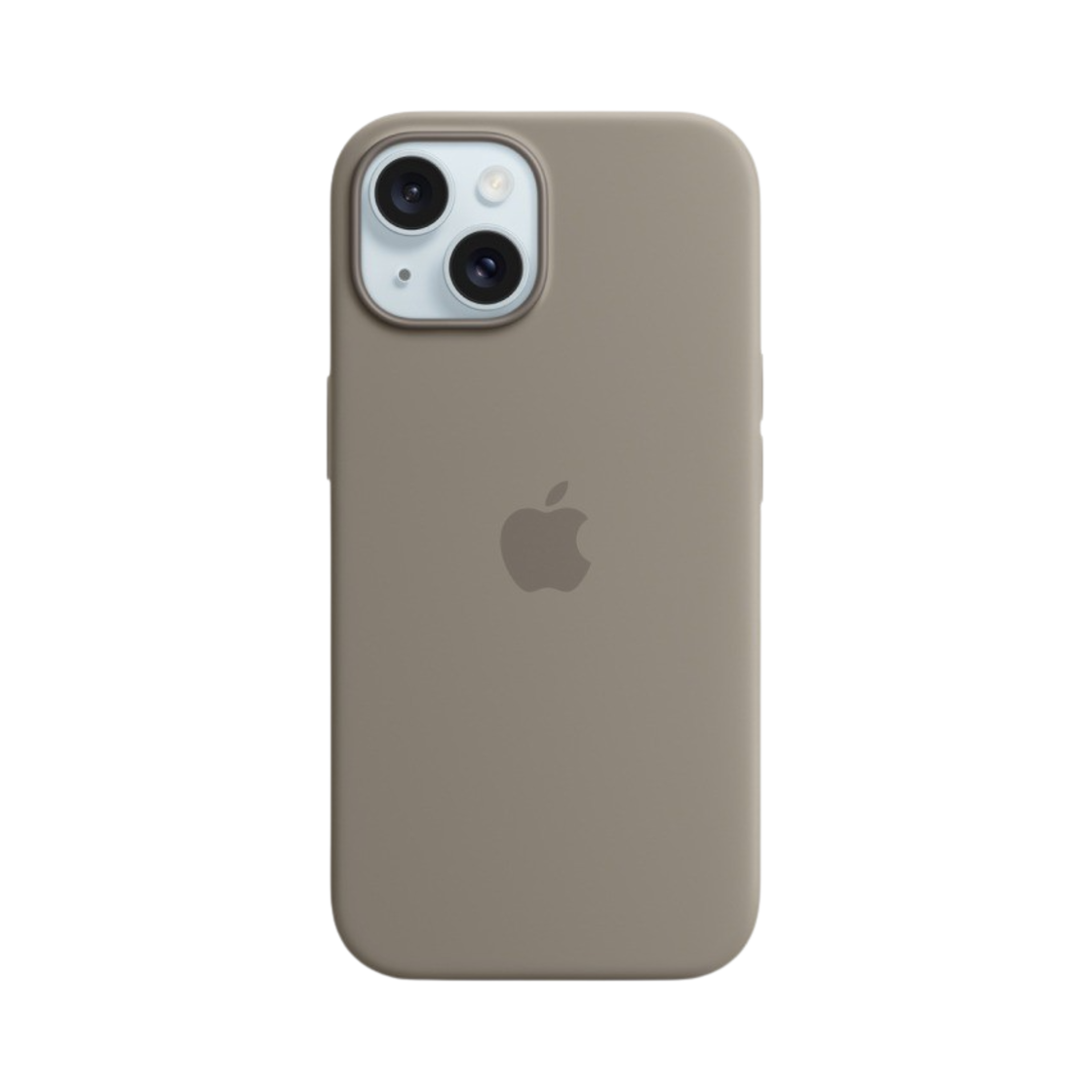 애플 맥세이프형 아이폰 15 실리콘 케이스 클레이(Apple iPhone 15 Silicone Case with MagSafe Clay)