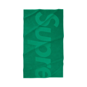 Supreme Tonal Logo Towel Green - 23SS