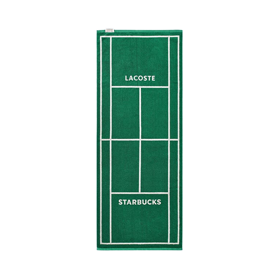 스타벅스 x 라코스테 트렌타월 그린(Starbucks x Lacoste Trent Towel Green)
