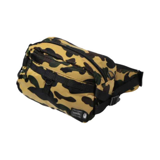 - BAPE x Porter 1st Camo Waist Bag Yellow