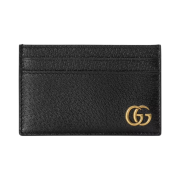 Gucci GG Marmont Leather Card Case Black