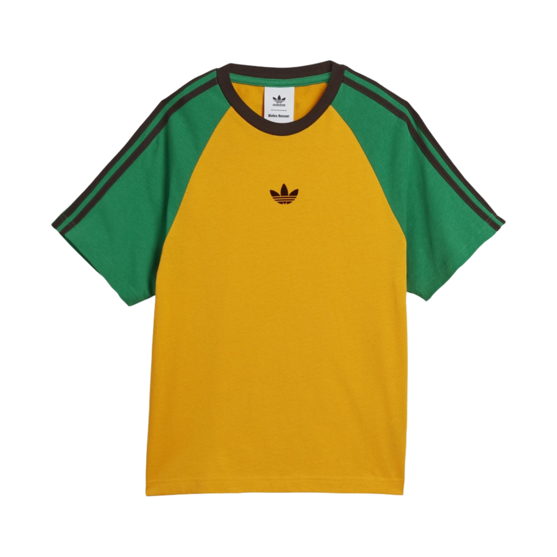 IJ8353 Adidas x Wales Bonner S/S T-Shirt Collegiate Gold - US Sizing