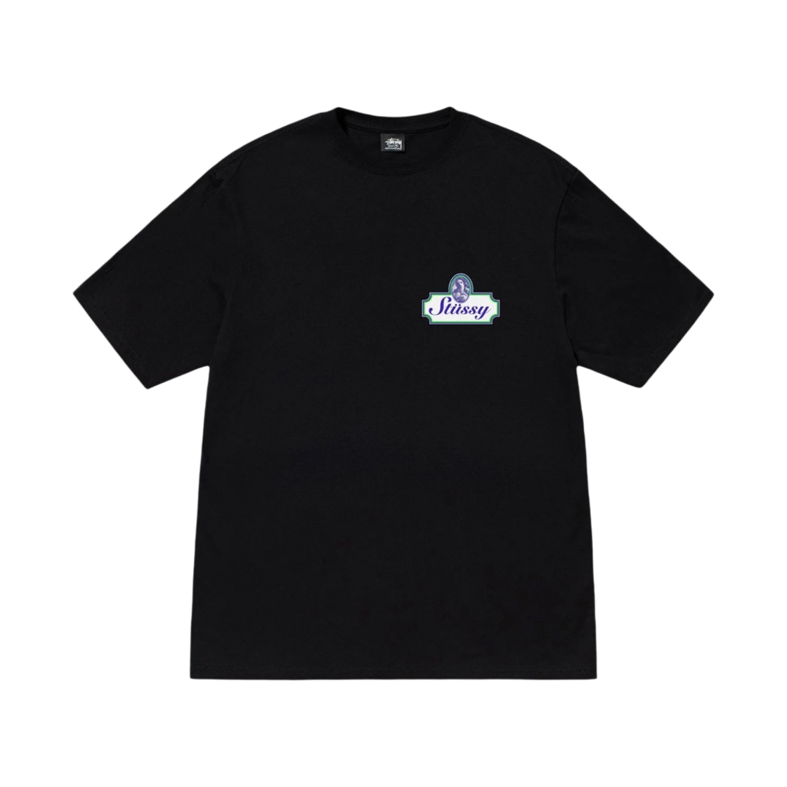 스투시 어센틱 티셔츠 블랙 | Stussy | KREAM