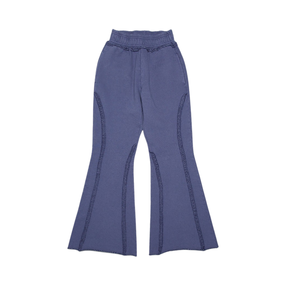 GY31FP05BL01 Gyeong Dyed Flare Sweatpants Blue