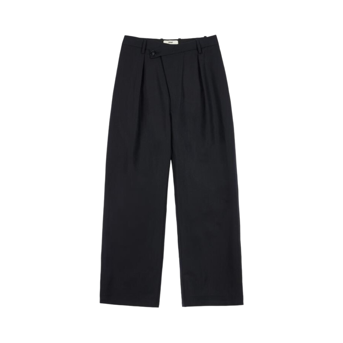 (W) 다이닛 오버랩 와이드 트라우저 네이비((W) Deinet Overlap Wide Trouser in Navy)