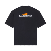Balenciaga Year of the Tiger Medium Fit T-Shirt Black