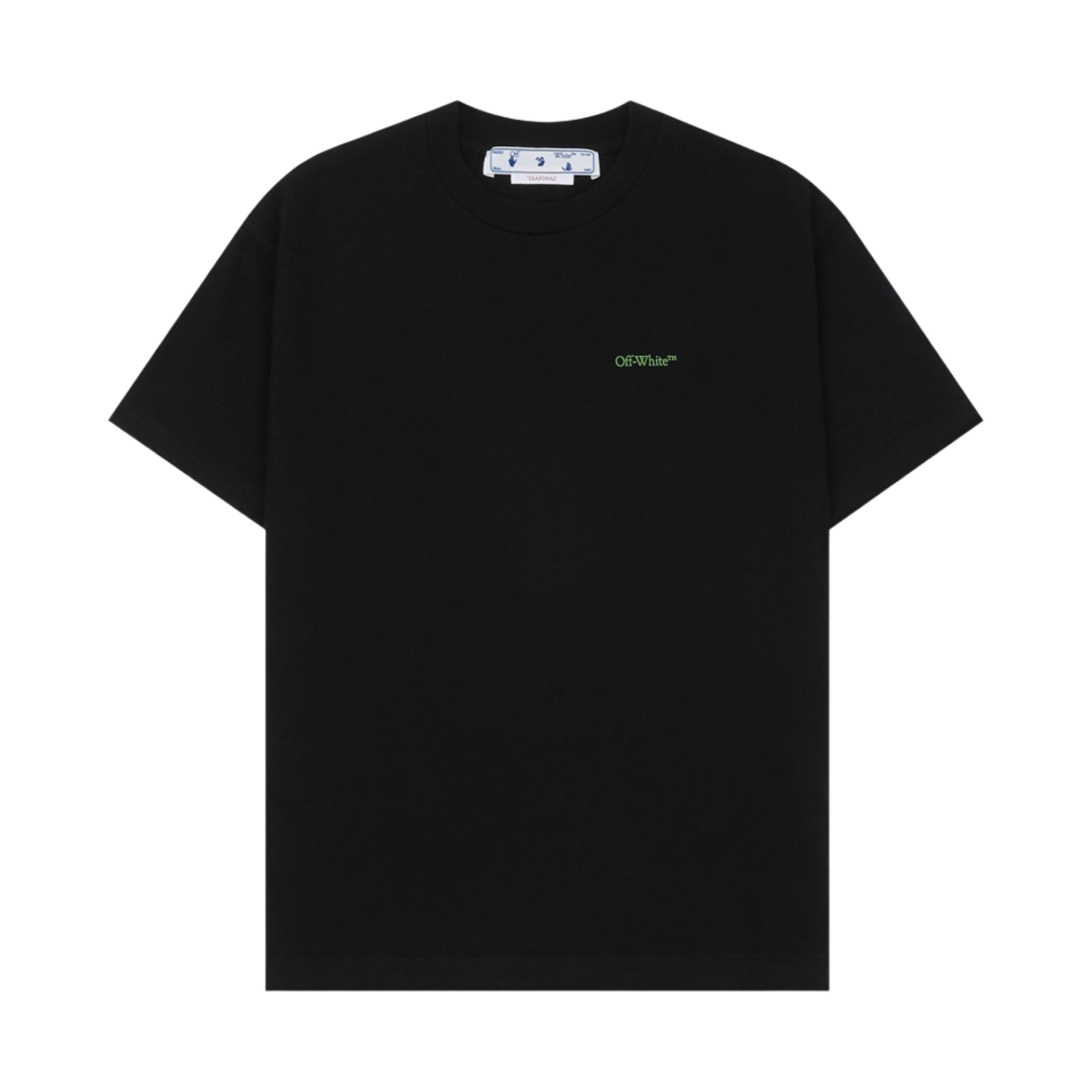 (W) 오프화이트 블러드 애로우 캐주얼 티셔츠 블랙 멀티컬러((W)Off-White Blurred Arrow Casual T-shirt Black Multicolor) - 2