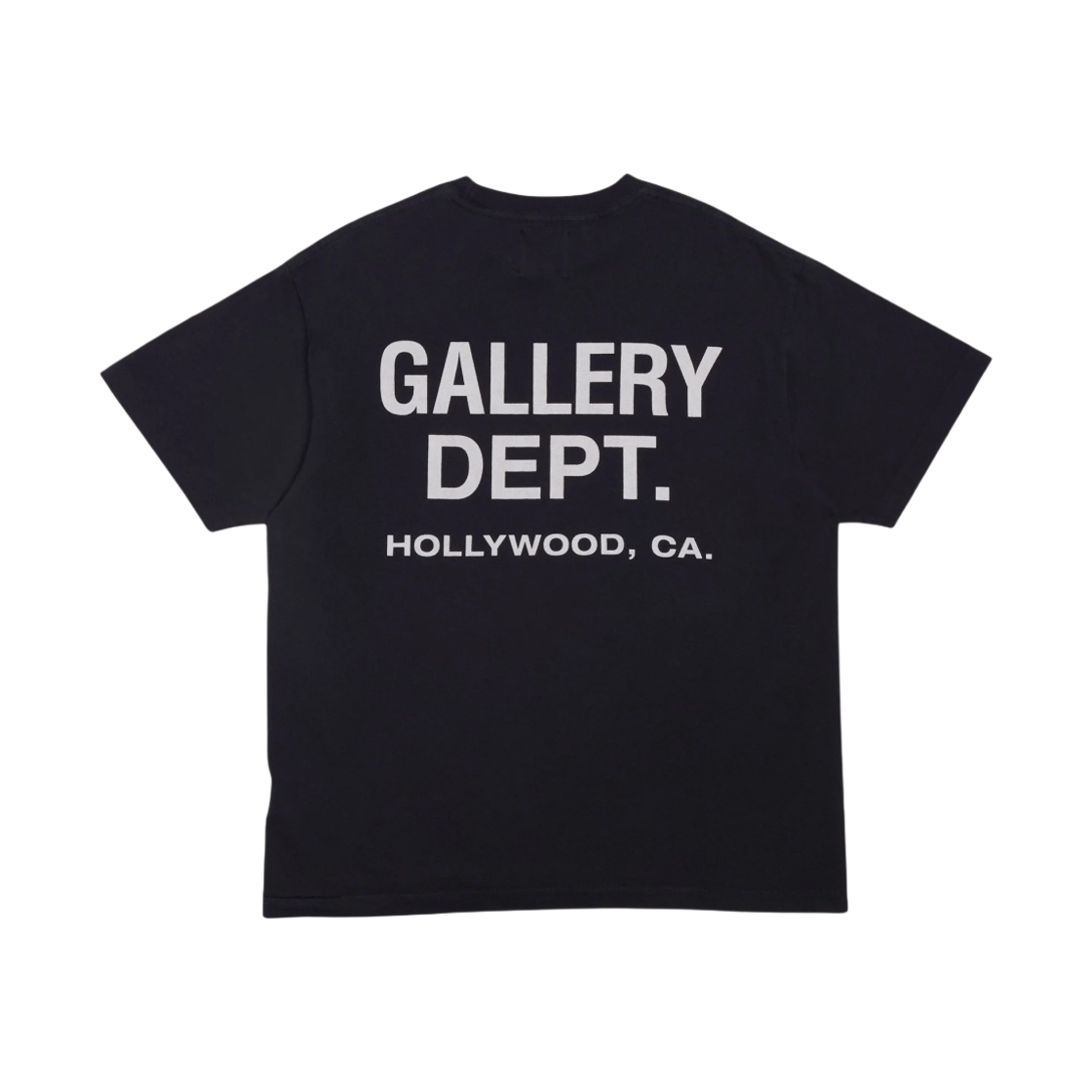 갤러리 디파트먼트 수베니어 티셔츠 블랙(Gallery Dept. Souvenir T-Shirt Black)