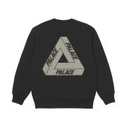 Palace Slub Crew Black - 21FW