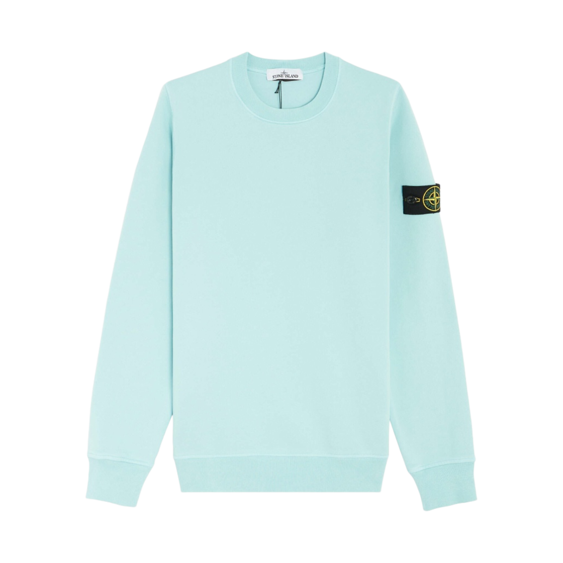 스톤 아일랜드 63051 크루넥 스웨트셔츠 아쿠아 - 22SS