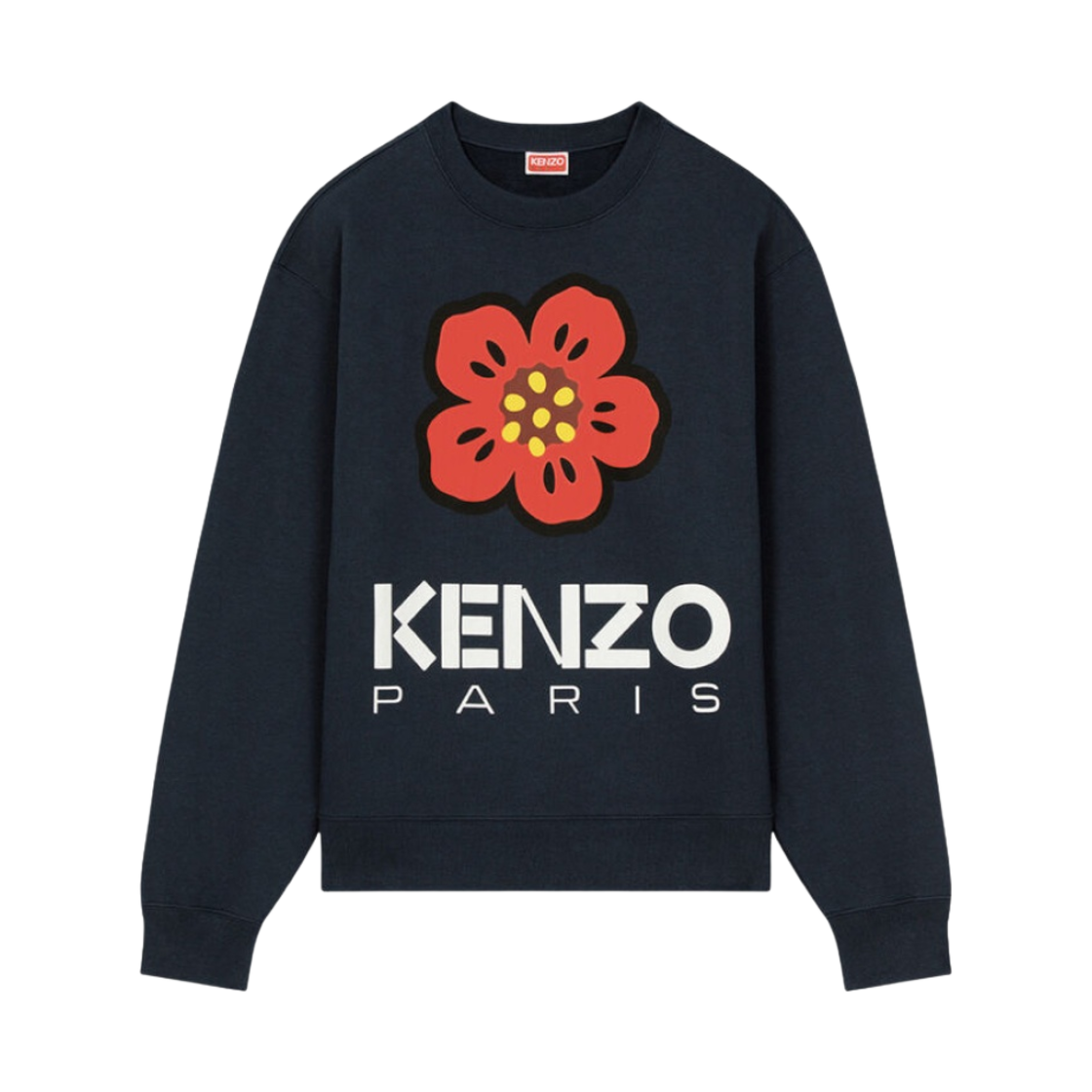 겐조 보케 플라워 스웨트셔츠 미드나잇 블루(Kenzo Boke Flower Sweatshirt Midnight Blue)