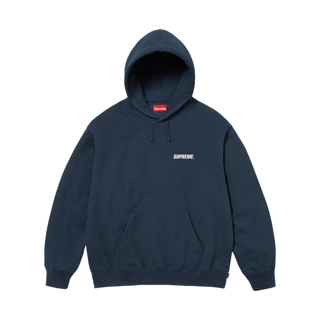 슈프림 크라운 후드 스웨트셔츠 네이비 - 23FW