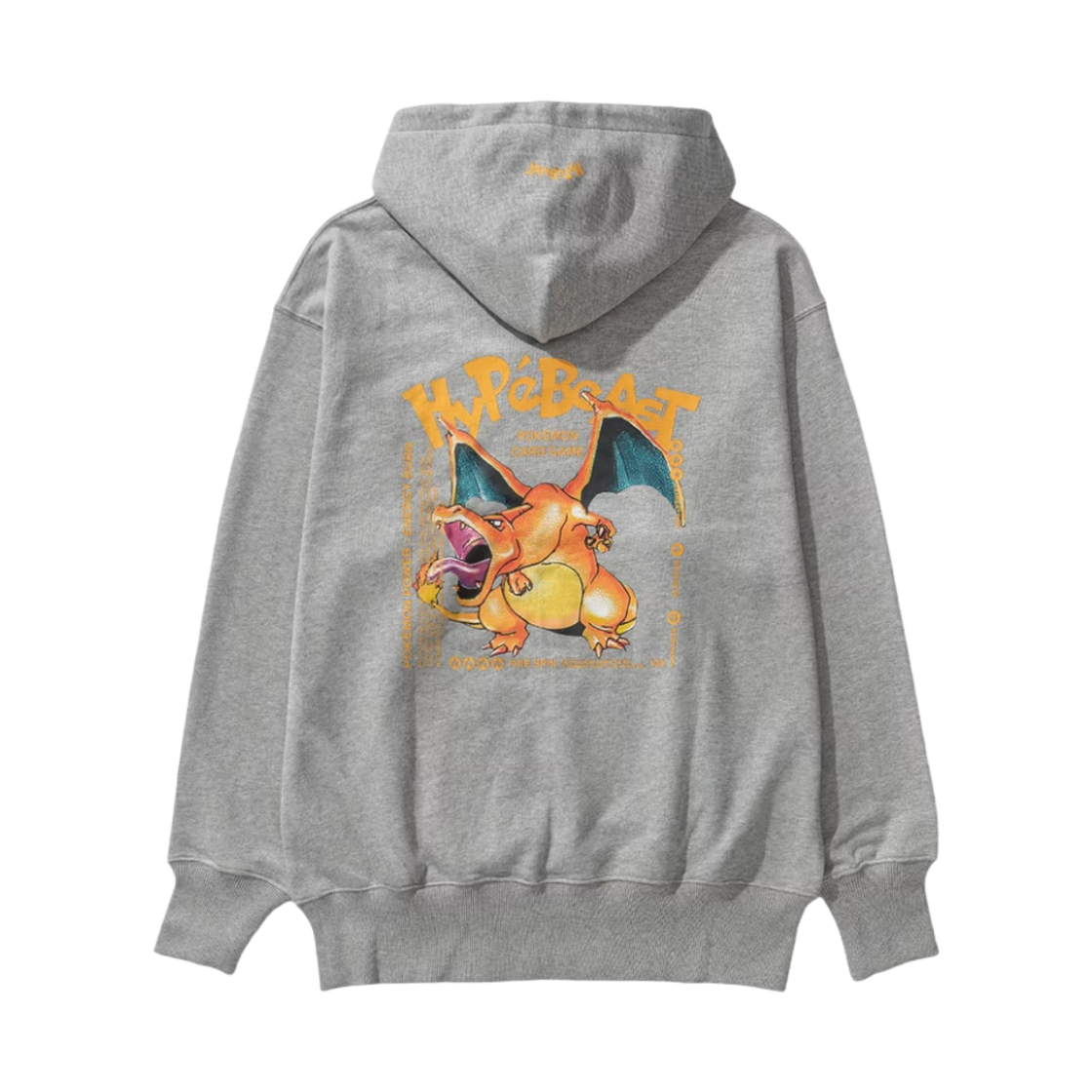 포켓몬 x 하입비스트 TCG 25주년 기념 캡슐 컬렉션 후드 그레이(Pokemon x Hypebeast TCG 25th Anniversary Capsule Collection Hoodie Grey)