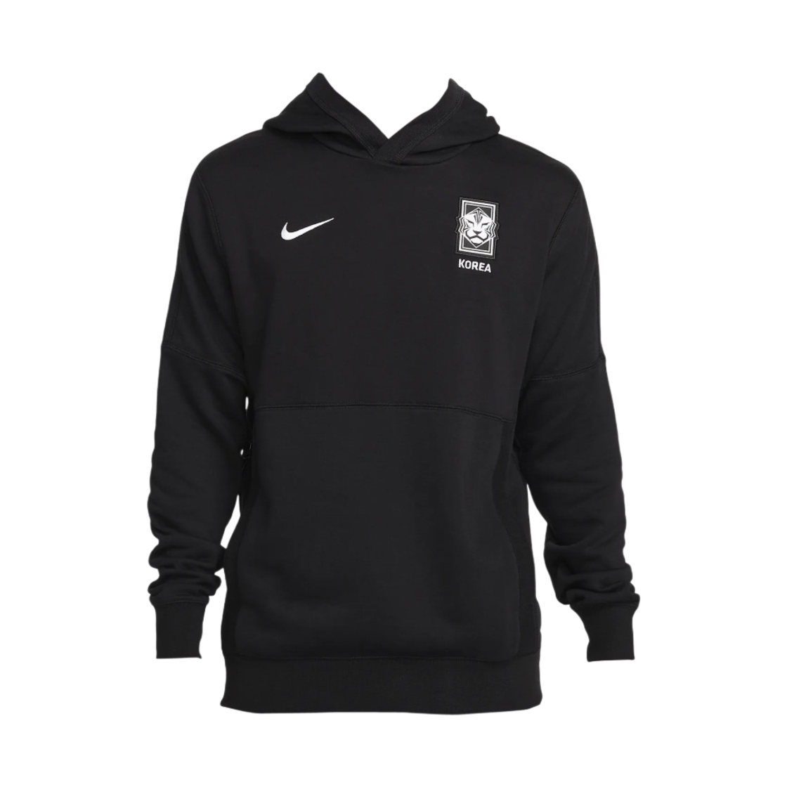 나이키 대한민국 축구 플리스 풀오버 후드 블랙(Nike Korea Soccer Fleece Pullover Hoodie Black)