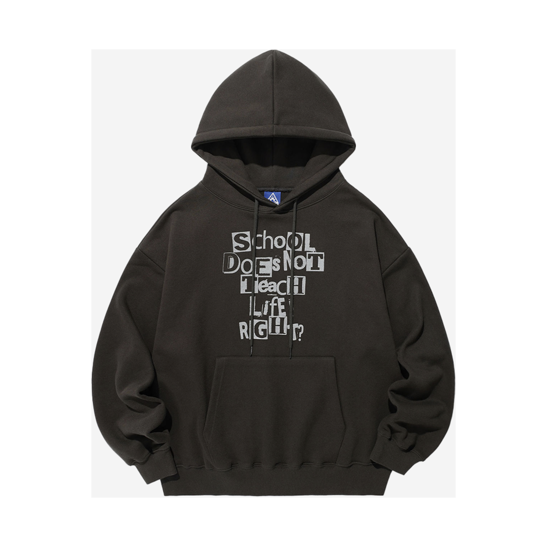 이스트쿤스트 더즈 낫 티치 후디 차콜(ISTKUNST Does Not Teach Hoodie Charcoal) - 1