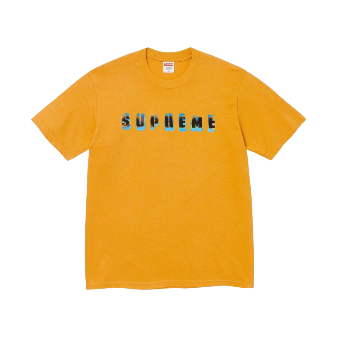 슈프림 스텐실 티셔츠 머스타드 - 23FW(Supreme Stencil T-Shirt Mustard - 23FW) - 1