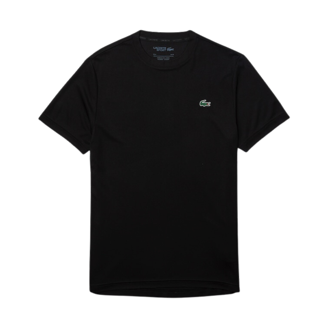 라코스테 스포츠 브리더블 피케 티셔츠 블랙(Lacoste Sports Breathable Pique T-Shirt Black) - 1