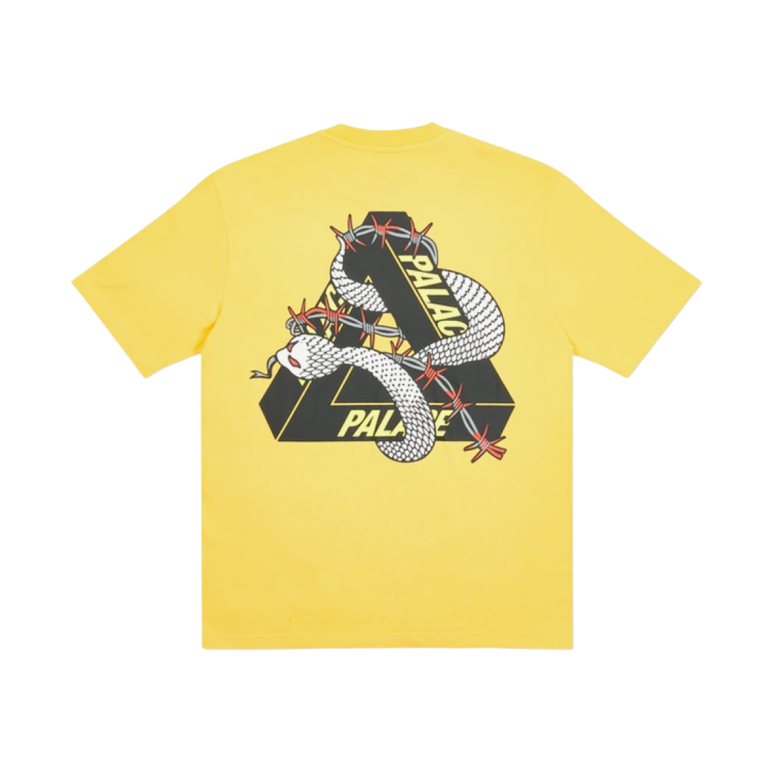 팔라스 헤쉬 밋 프레쉬 티셔츠 옐로우 - 20SS(Palace Hesh Mit Fresh T-Shirt Yellow - 20SS) - 1