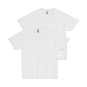 Gildan Light Cotton T-Shirt White (2Pack)