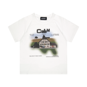 Dominant Calm Crop Tee White