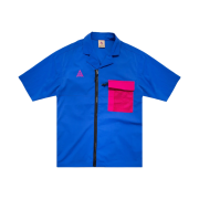 Nike NRG ACG Short Sleeve Zip Up Shirt Hyper Royal - Asia